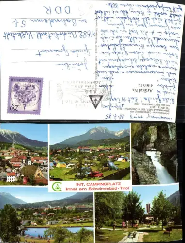 436512,Imst Totale Campingplatz Freibad Klamm Mehrbildkarte