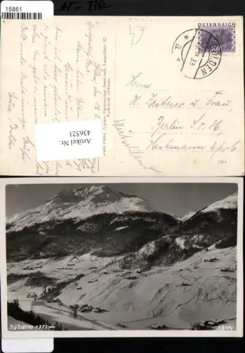 436521,Sölden Totale Bergkulisse Winterbild