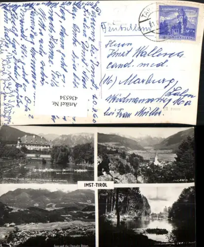 436534,Imst Totale Starkenbergersee Hotel Post Mehrbildkarte