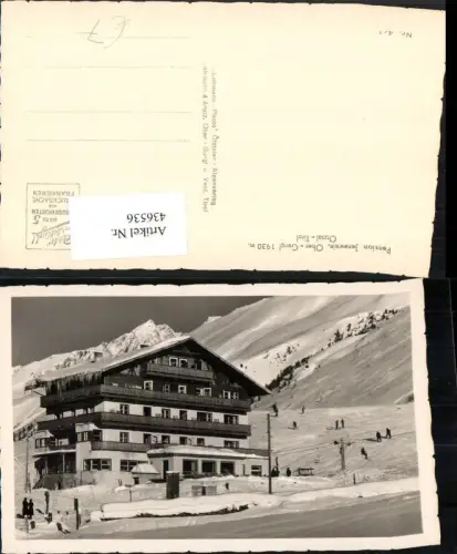 436536,Obergurgl b. Sölden Pension Jenewein Winterbild