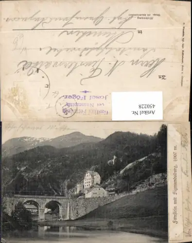 450228,Fernstein m. Sigmundsburg b. Nassereith Brücke