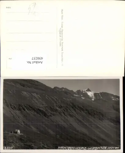 450237,Hochjochhospiz Wildspitze b. Vent Bergkulisse