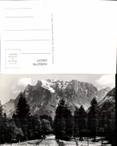 450247,Fernpassstraße b. Nassereith geg. Zugspitze Bergkulisse pub Risch-Lau 4942