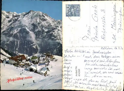 454260,Hochsölden Totale Bergkulisse Winterbild