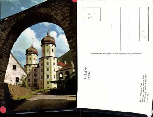 454269,Stift Stams in Tirol Türme