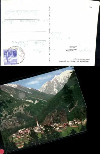 454297,Längenfeld Totale m. Stubaieralpen Bergkulisse