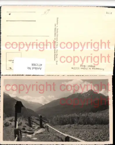 471588,Sölden im Ötztal Landschaft Andacht Bergkulisse