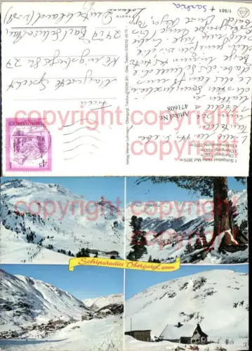 471608,Obergurgl b. Sölden Totale Winterbilder Mehrbildkarte