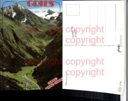 475457,Gries im Ötztal Totale Bergkulisse