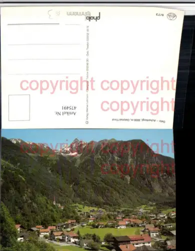 475491,Oetz Totale m. Acherkogel Bergkulisse