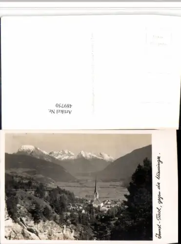 489750,Imst Teilansicht geg. Mieminger Bergkulisse