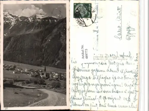 489773,Umhausen Totale Bergkulisse