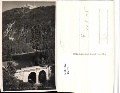 505070,Fernsteinsee m. Ruine Siegmundsburg b. Nassereith pub Josef Neumair