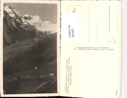 505107,Hochsölden b. Sölden m. Rettenbachgletscher Bergkulisse