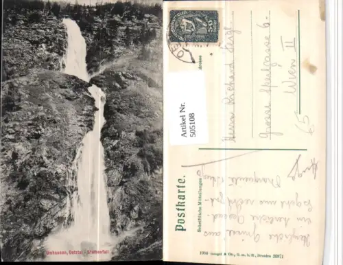 505108,Umhausen im Ötztal Stuibenfall Wasserfall