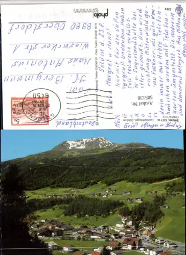 505138,Sölden Totale m. Gaislachkogel Bergkulisse