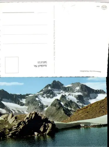 505151,Schwarzsee See b. Hochsölden Sölden Bergkulisse