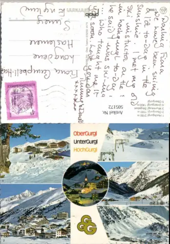 505172,Obergurgl Untergurgl Hochgurgl Totale Mehrbildkarte