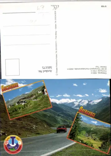 505175,Obergurgl Hochgurgl an d. Teimmelsjoch-Hochalpenstraße Mehrbildkarte