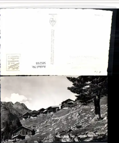 505218,Kleblealm b. Sölden Almhütten Bergkulisse