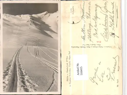 516415,Hochsölden Sölden Abfahrt v. Heimbachjoch Bergkulisse