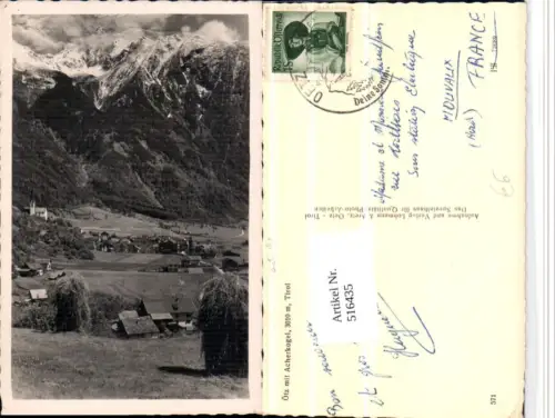516435,Ötz Oetz Totale m. Acherkogel Bergkulisse