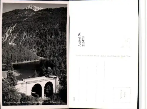 516470,Fernsteinsee See b. Nassereith m. Ruine Siegmundsburg u. Wanneck