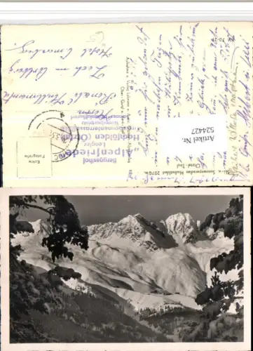 524427,Hochsölden b. Sölden Totale Bergkulisse Winterbild