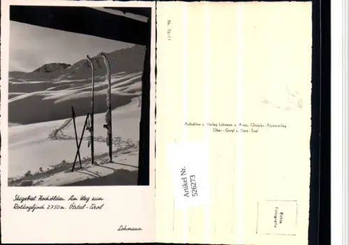 526273,Skigebiet Hochsölden Sölden Ski Rotkogljoch pub Lohmann
