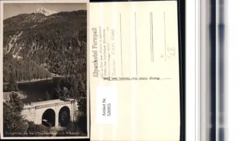 526955,seltene Foto-AK Fernsteinsee Ruine Siegmundsburg b. Nassereith Imst pub Neumair