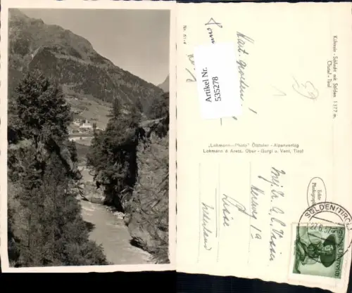 535278,Kühtrain Schlucht Sölden Ötztal Tirol