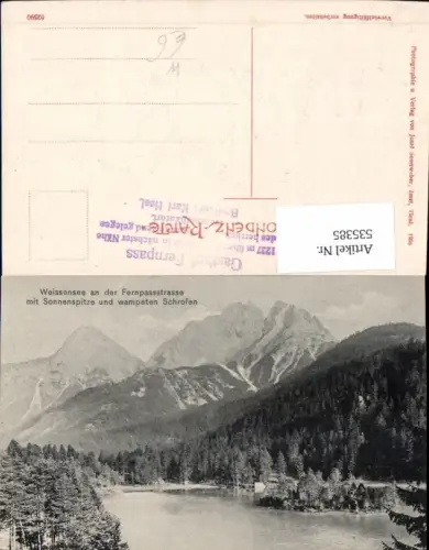 535385,Weissensee am Fernpass bei Imst Nassereith