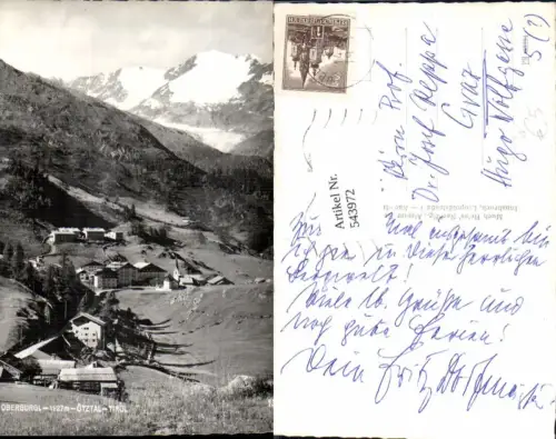 543972,Obergurgl Ober Gurgl Sölden im Ötztal