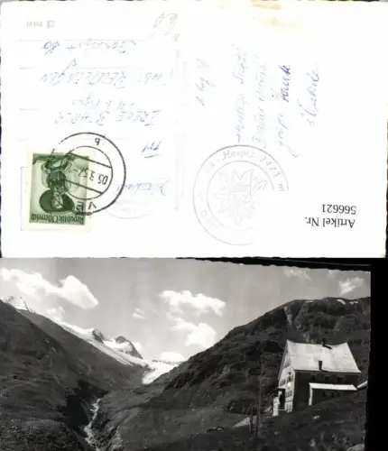 566621,Foto Ak Hochjochhospiz Ötztal Vent Sölden