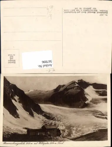 567896,Braunschweiger Hütte m. Wildspitze Mittelberg St. Leonhard im Pitztal