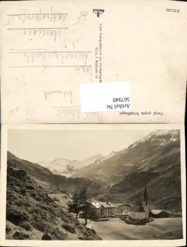 567949,Foto Ak Gurgl geg. Schalfkogel