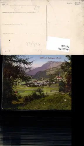 567956,Oetz Ötz m. Tschirgant pub Robert Warger 341/1912