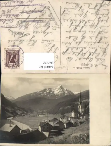 567972,Sölden Ansicht m. Kirche