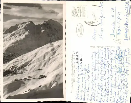 568219,Foto Ak Hochsölden i. Winter Wintersport