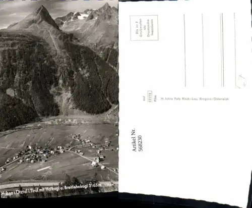 568230,Huben Längenfeld Ötztal m. Halkogl u. Breitlehnkogl pub Risch-Lau 13664