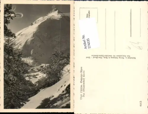 574335,Foto Ak Vent Sölden Ötztaler Alpen