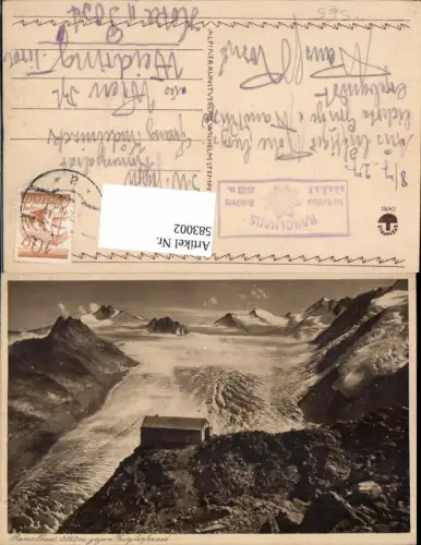 583002,Ramolhaus bei Sölden Ötztal Gletscher Gurglerferner Vent Stempel