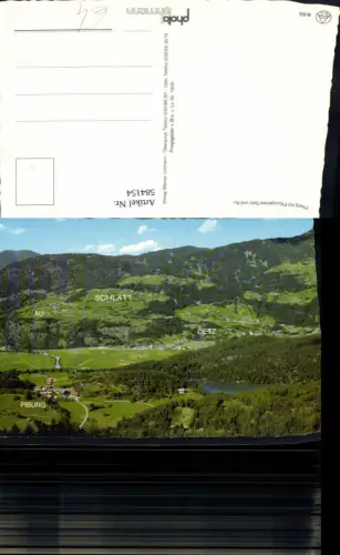 584154,Piburg m. Piburgersee Oetz u. Au