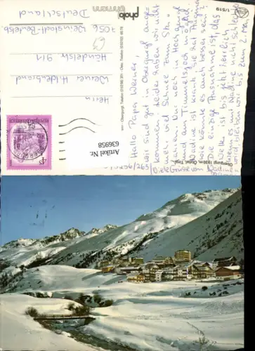 636958,Obergurgl Gurgl Sölden Ötztal Winteransicht
