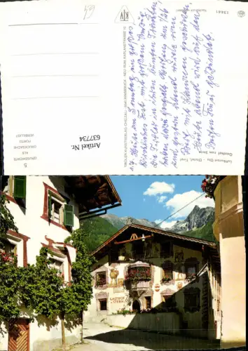 637734,Ötz Ötztal Oetz Gasthof zum Stern