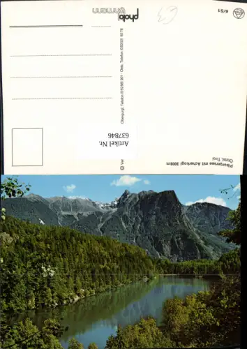 637846,Piburgersee m. Acherkogel Ötztal Oetz