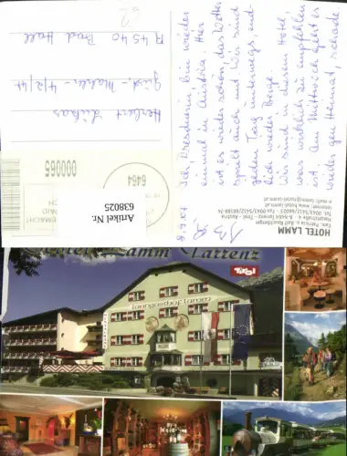638025,Mehrbild Ak Tarrenz Tirol Hotel Lamm