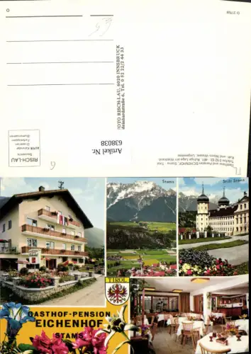638038,Mehrbild Ak Stams Tirol Gasthaus Pension Eichenhof