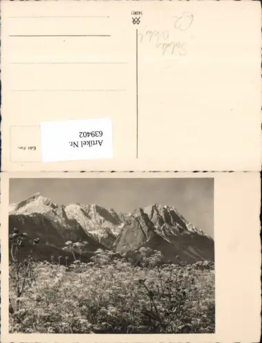 639402,Foto Ak Sölden Ötztal Bergkulisse