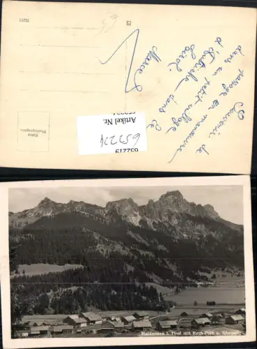 652224,Haldensee in Tirol Gimpel Roth Flüh